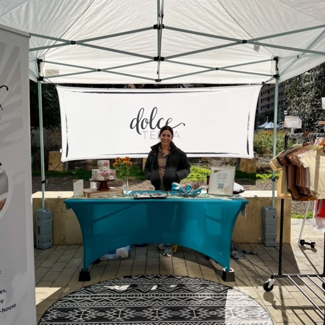 Dolce Terra Market Booth Picture